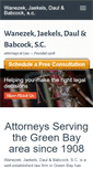 Mobile Screenshot of lawyersgreenbay.com